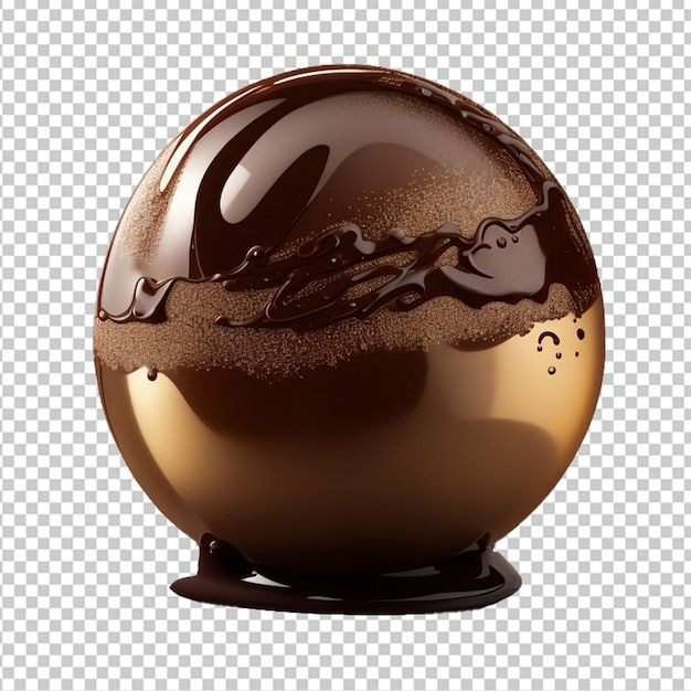 chocolade wereldbol