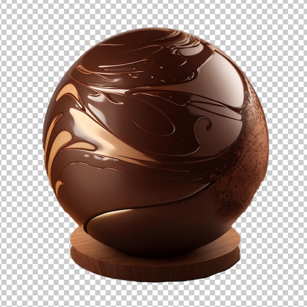 Chocolade wereldbol