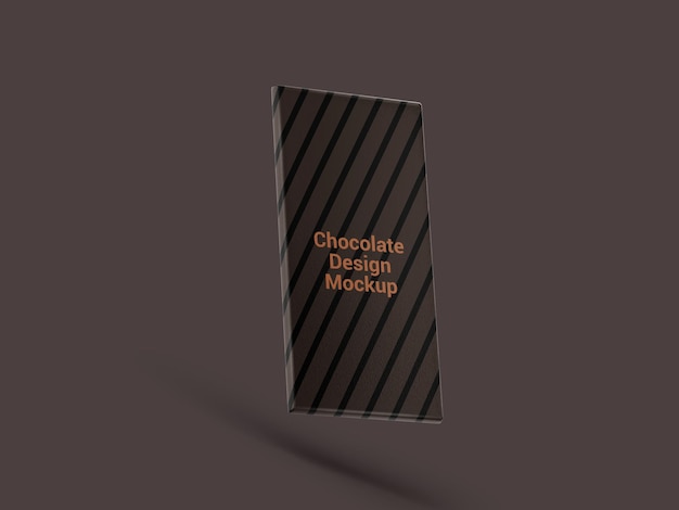 Chocoladereep verpakking Mockup