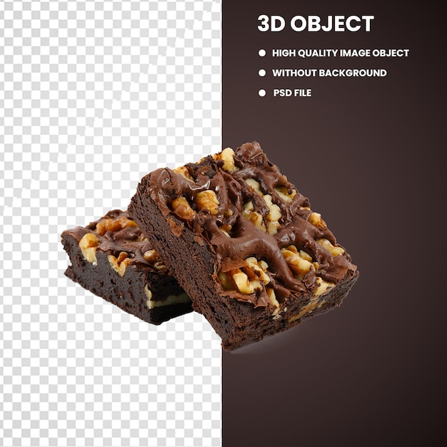 PSD chocolate brownie