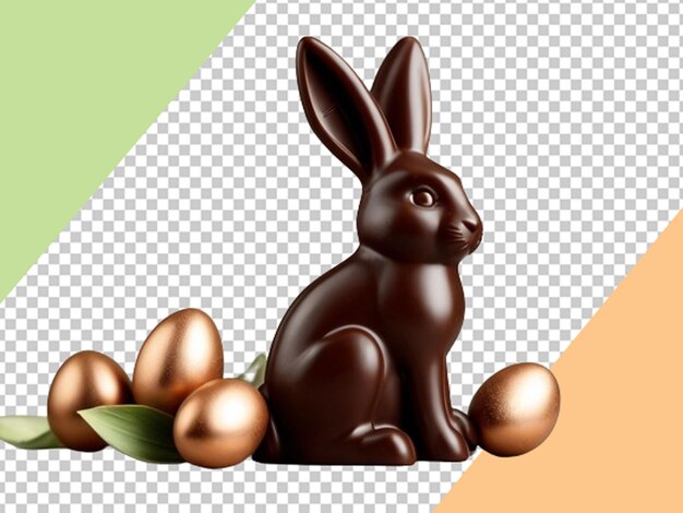 Chocolate easter bunny