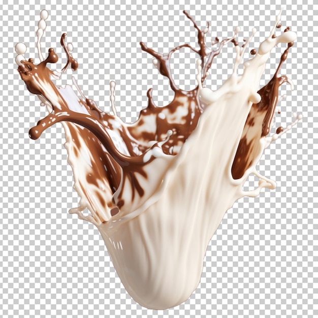 PSD chocolate liquid png psd