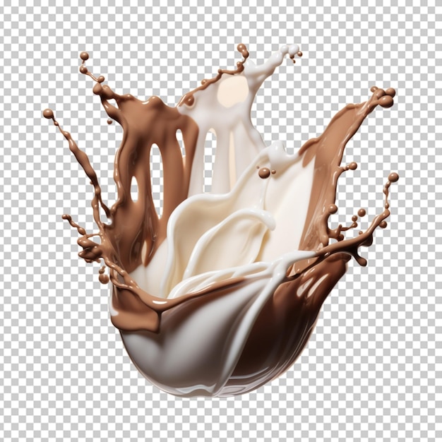 PSD chocolate liquid png psd