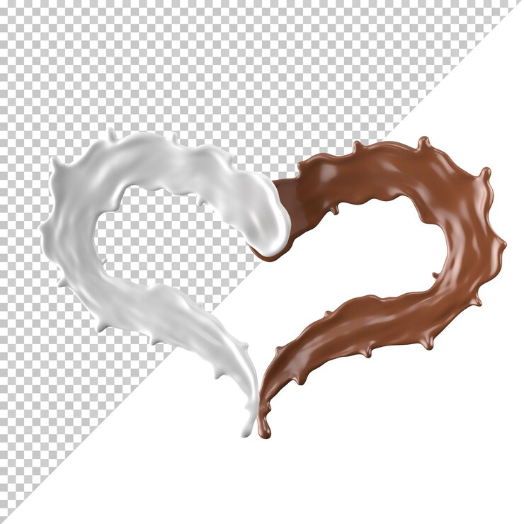 チョコレートミルクスプラッシュ3 dリアル
