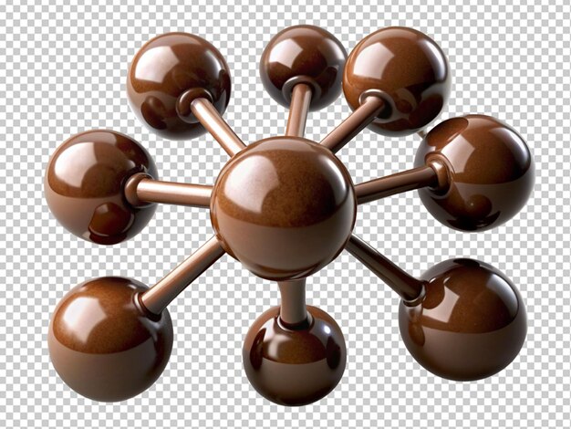 PSD chocolate molecular geometric chaos abstract structure