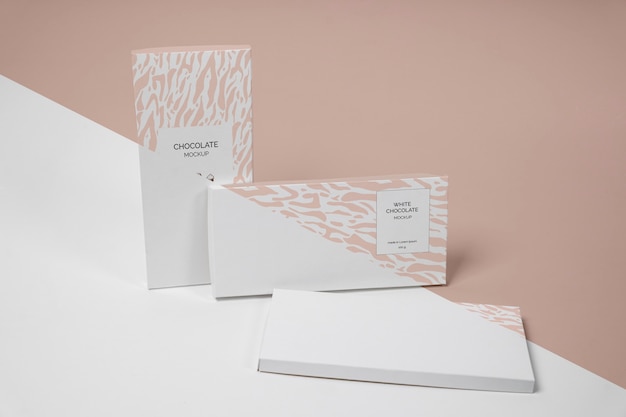 PSD chocolate packaging mockup