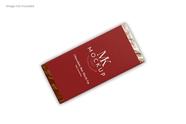 Chocolate packaging mockup