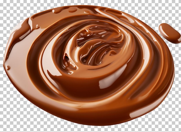 PSD 透明 な 背景 に チョコレート の 塗布
