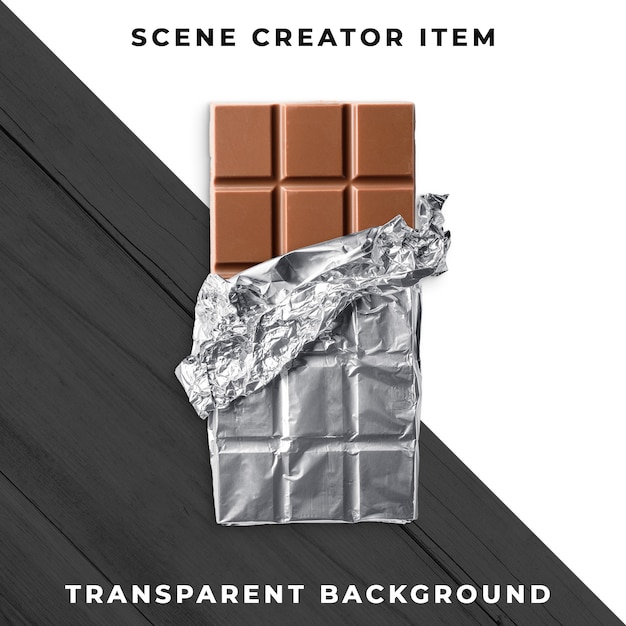 Chocolate transparent psd