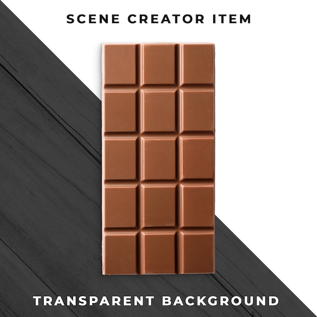 PSD chocolate transparent psd