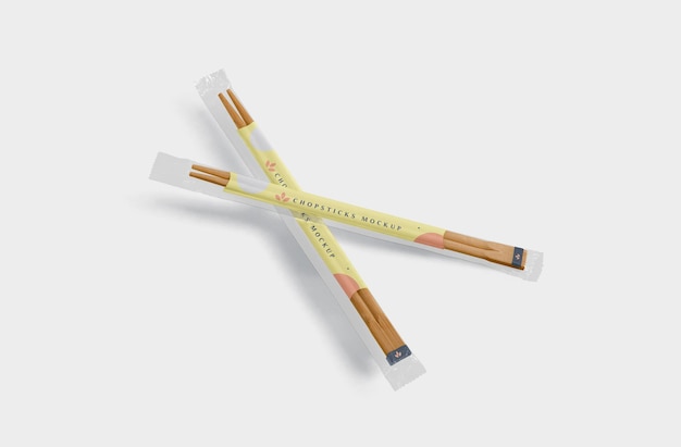 Chopsticks mockup