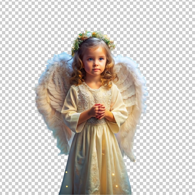 PSD christmas baby angel