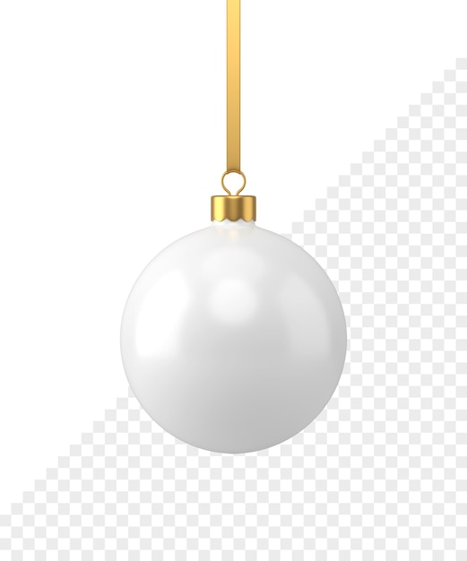 PSD christmas ball 3d icon