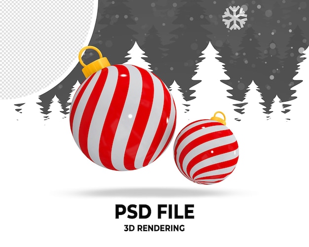 Christmas ball 3D