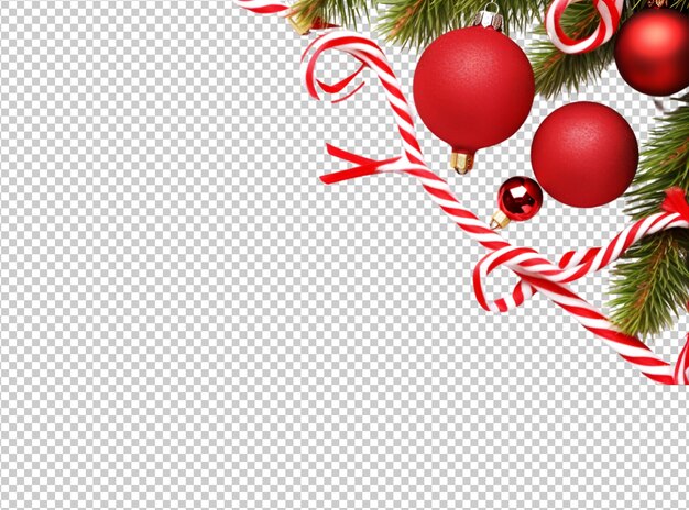 PSD palla di natale e gif e decorazione dell'albero di pino