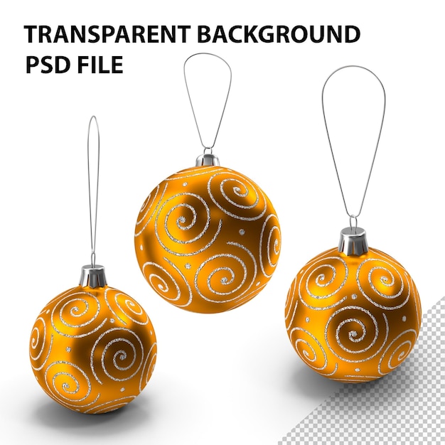 PSD christmas ball png