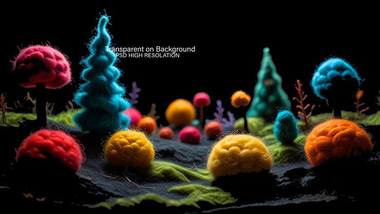 PSD christmas candle with holly and red berries 3d illustration on black background