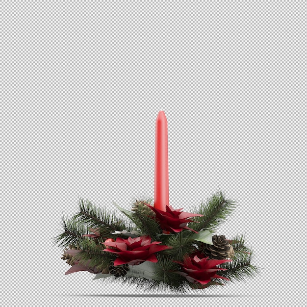 Christmas candle