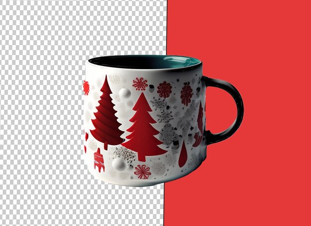 Christmas concept with mug hat