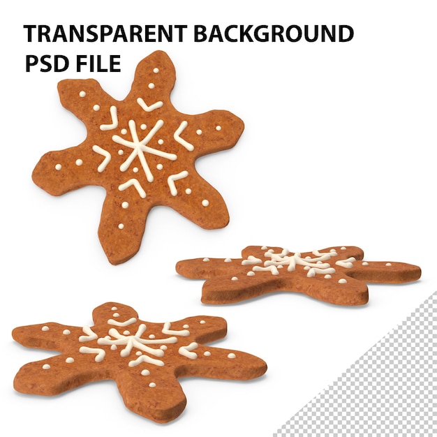 PSD christmas cookie png