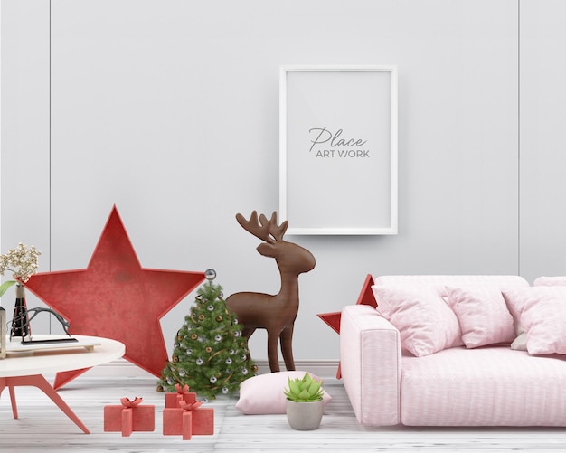 Christmas decorative and living room