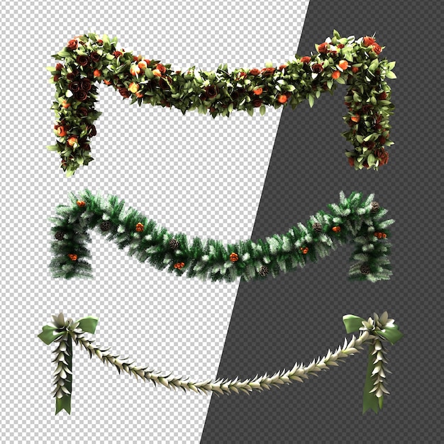 PSD christmas element