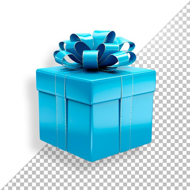 PSD christmas gift in 3d