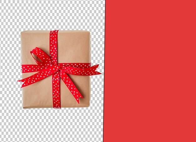 PSD confezione regalo di natale verde