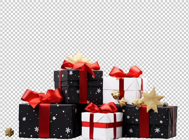 PSD christmas gift decoration backgroud