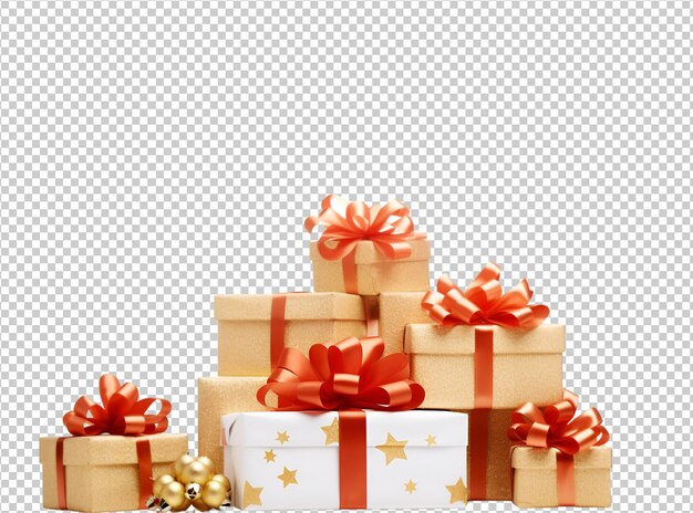 PSD christmas gift decoration