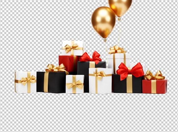 PSD christmas gift decoration