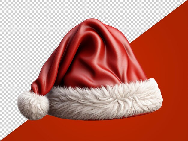 Christmas hat with transparent background