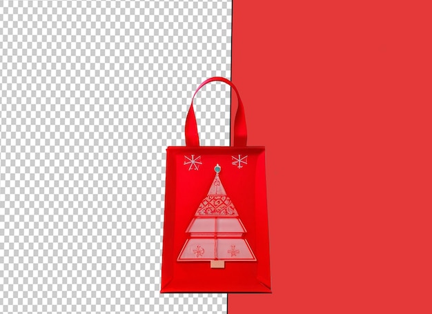 Christmas shopping bag