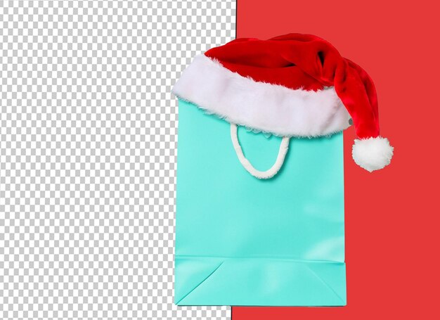 PSD christmas shopping bag