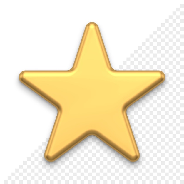 Christmas Star 3d Icon