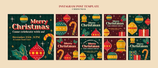 Christmas  template design
