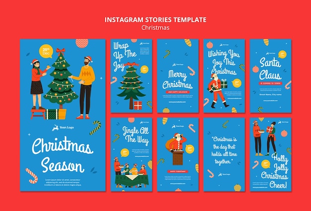 Christmas template design