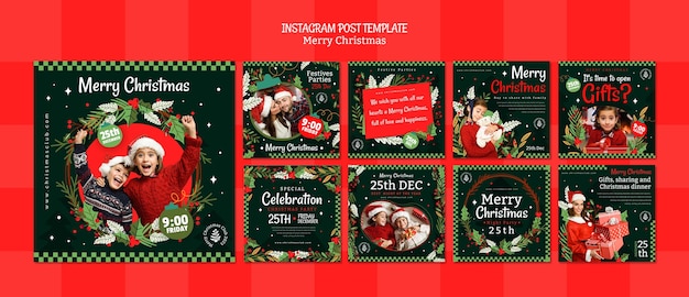 christmas template design