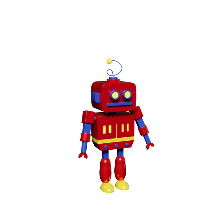 PSD christmas toys 3d illustration