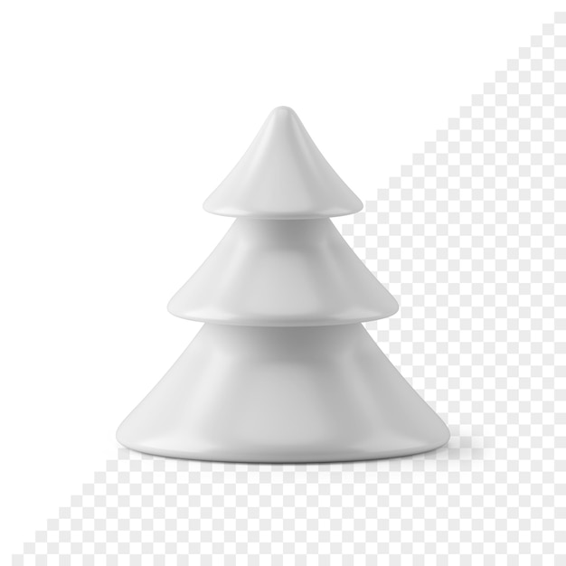 PSD Рождественская елка 3d значок