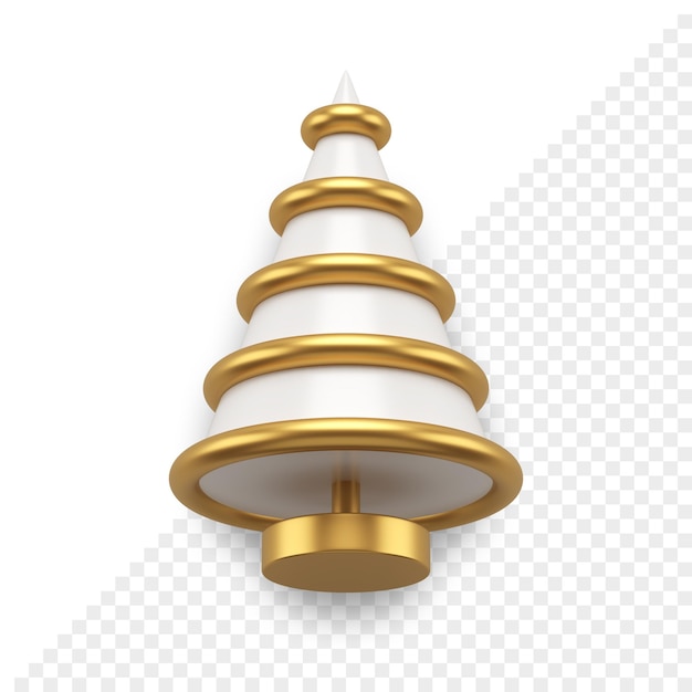 Рождественская елка 3D значок