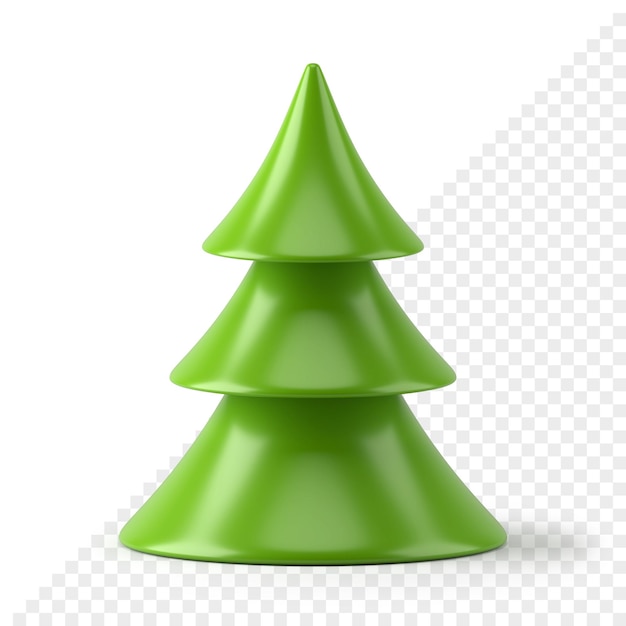 Christmas tree 3d icon