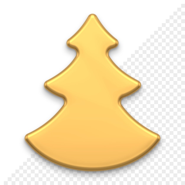 PSD christmas tree 3d icon