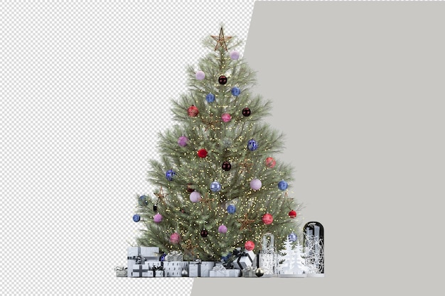 PSD christmas tree collection