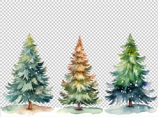 PSD christmas tree decoration background