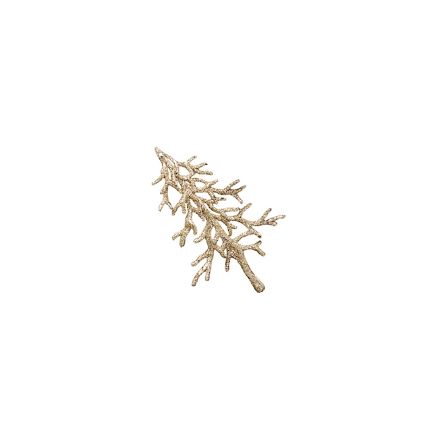 Christmas tree decoration isolated