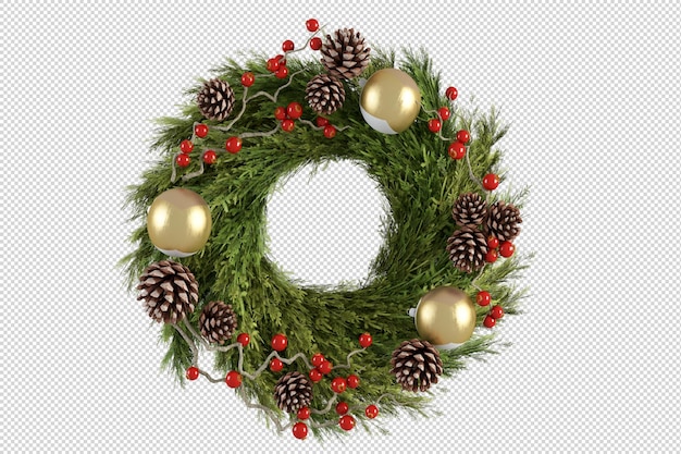 PSD christmas wreath christmas tree collection