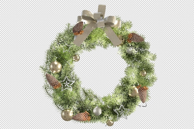 PSD christmas wreath collection