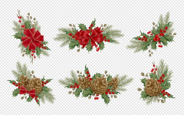 Christmas Wreaths Isolated Christmas Wreath Decoration