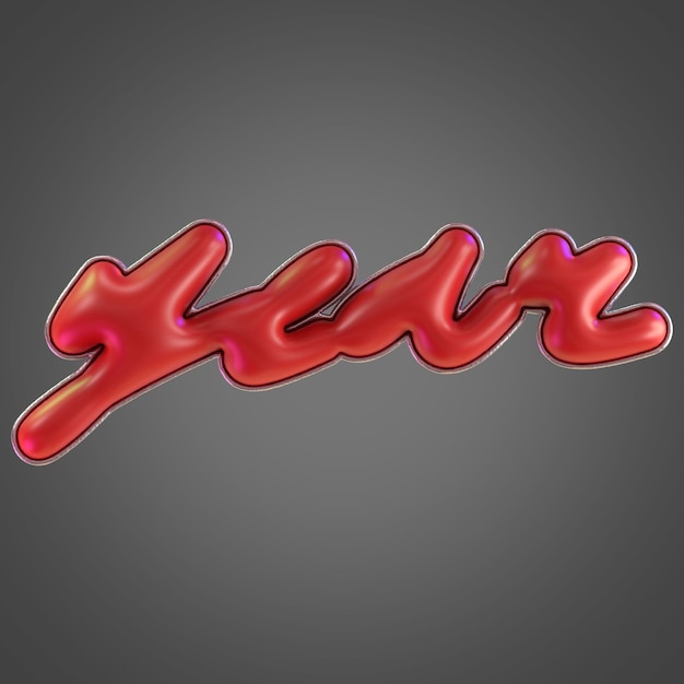chrome rendering 3d